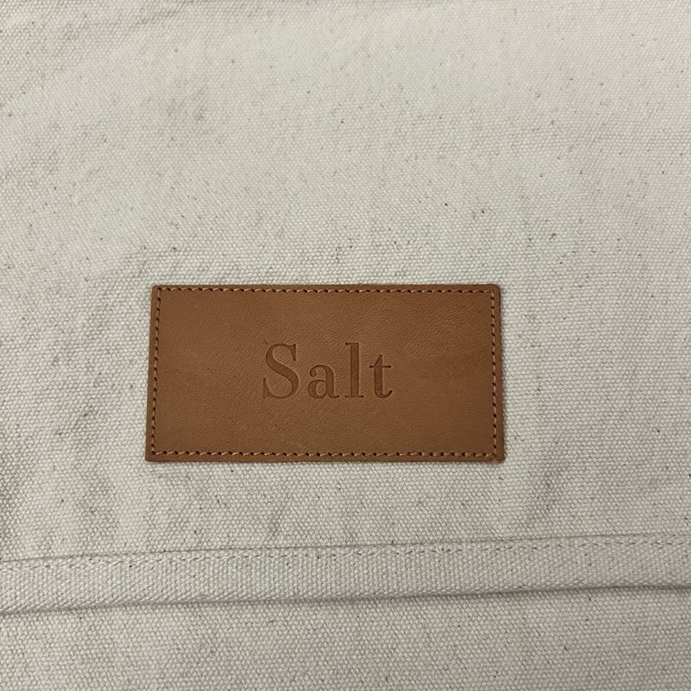 SALT canvas bag with leather handle - Picture 2 of 7